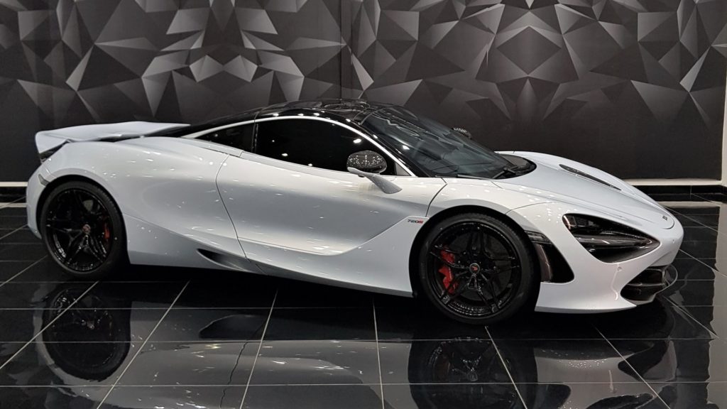 McLaren 720S Silver Gloss - Vinyl Wrap - Los Angeles