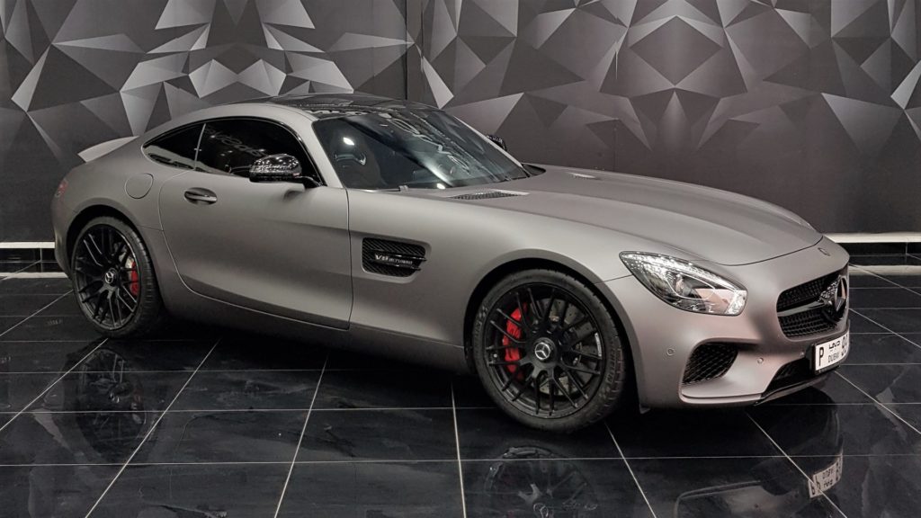 Mercedes AMG GT Grey Matt - Vinyl Wrap