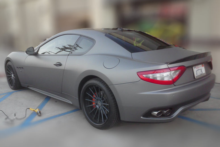 Maserati (Wrap with Avery matte silver)