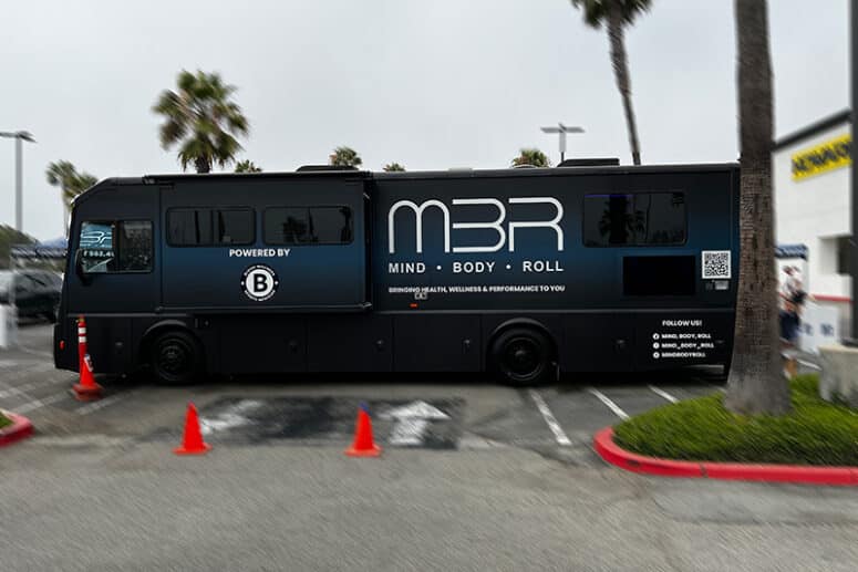 MBR RV Promo Vehicle Los Angeles Vinyl Graphics Team Created Visions Graphics