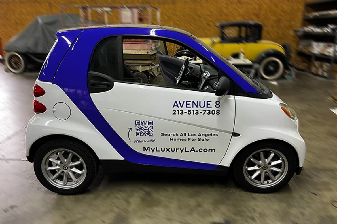 MyLuxuryLA Smart Car Vinyl Wrap